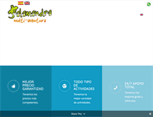 Tablet Screenshot of malaga-aventura.es